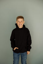 Load image into Gallery viewer, Youth Hoodie with Crossing Bats Logo