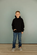 Load image into Gallery viewer, Youth Hoodie with Crossing Bats Logo