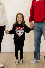 Load image into Gallery viewer, Youth Crew with Crossing Bats Logo