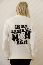 Load image into Gallery viewer, Sunday Comfy Crew Baseball Mom Era Chest and Back Logo