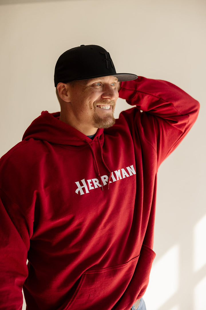 Black Herriman H Flex-fit Hat