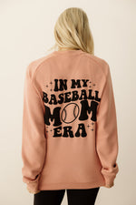 Load image into Gallery viewer, Sunday Comfy Crew Baseball Mom Era Chest and Back Logo
